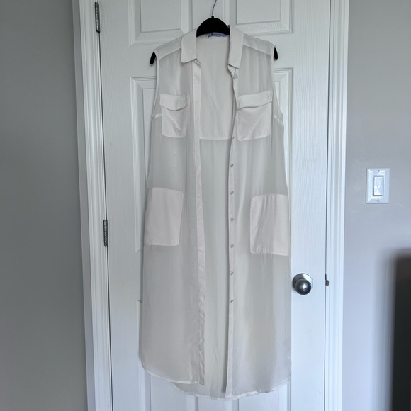 T by Alexander Wang Silk Sleeveless Dress - Picture 2 of 9